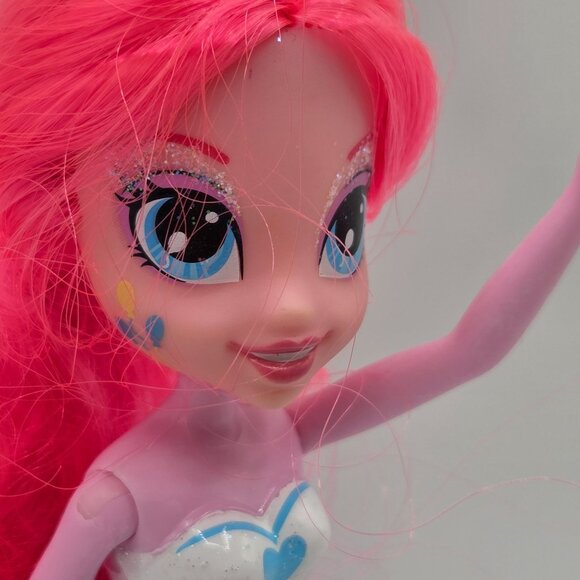 2012 My Little Pony Equestria Girls Pinkie Pie Doll With Skirt Boots & Brush By - Picture 2 of 9